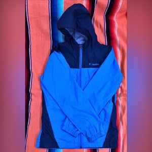 Kids Columbia windbreaker Zip up